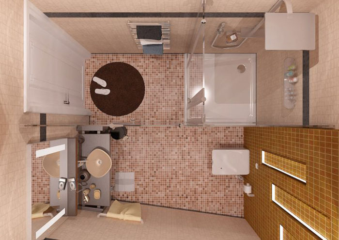 Küçük Banyolar İçin Dekorasyon Ve Tasarım Modelleri banyo tasarımları