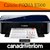 Canon PIXMA E500 Driver Download - For Windows, Mac And Linux