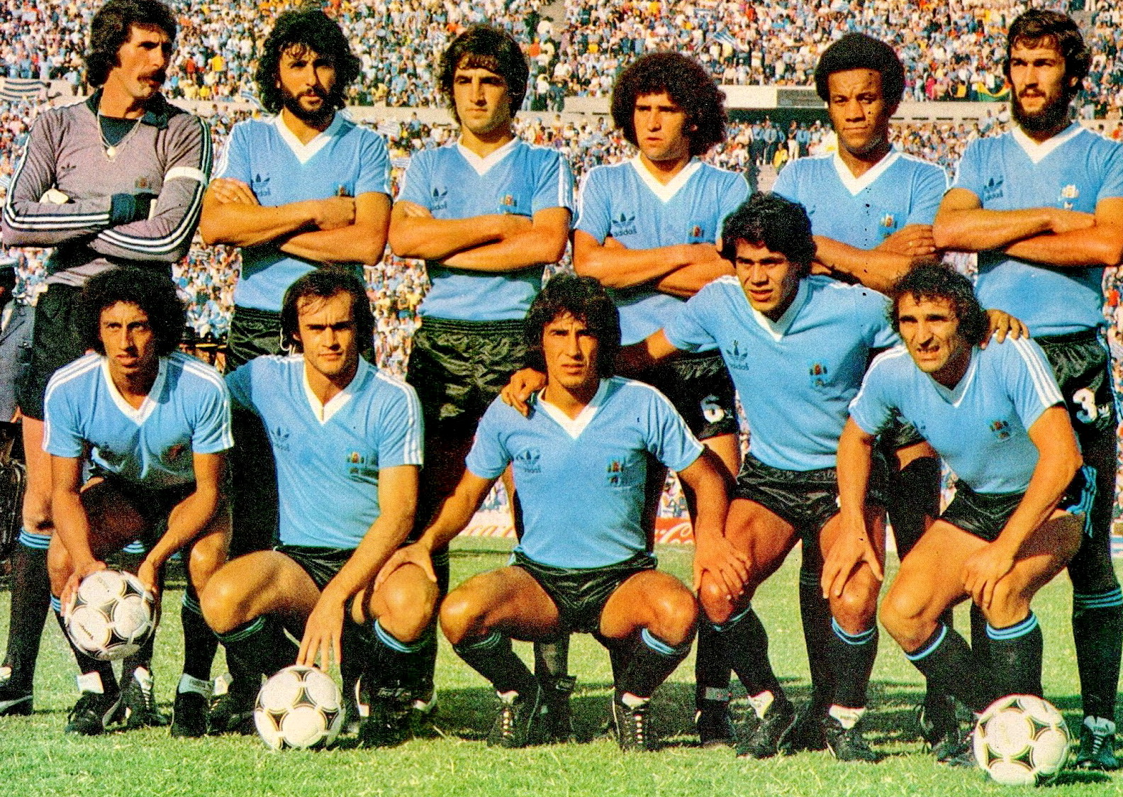 EQUIPOS DE FÚTBOL: formaciones históricas y actuales: Selección de URUGUAY