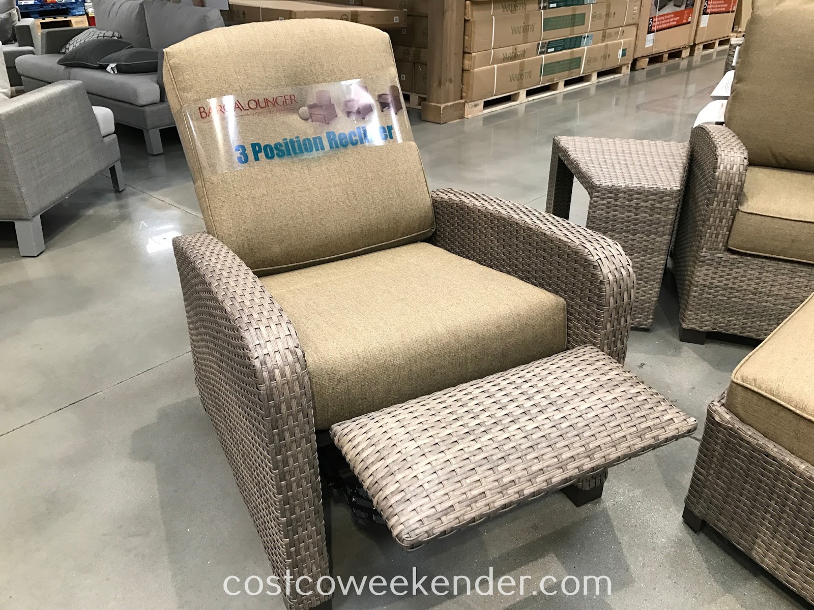 Barcalounger 6-Piece Woven Theater Seating Set | Costco Weekender