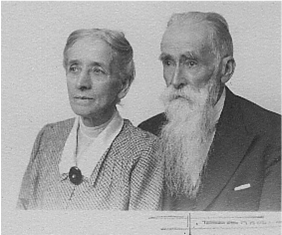 Philadelphe Delord et son épouse