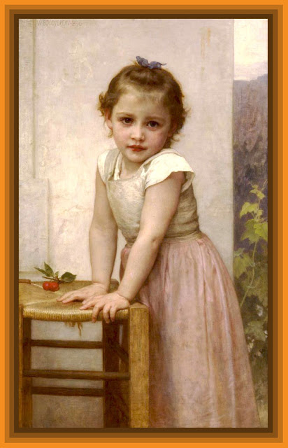 niña de William-Adolphe Bouguereau
