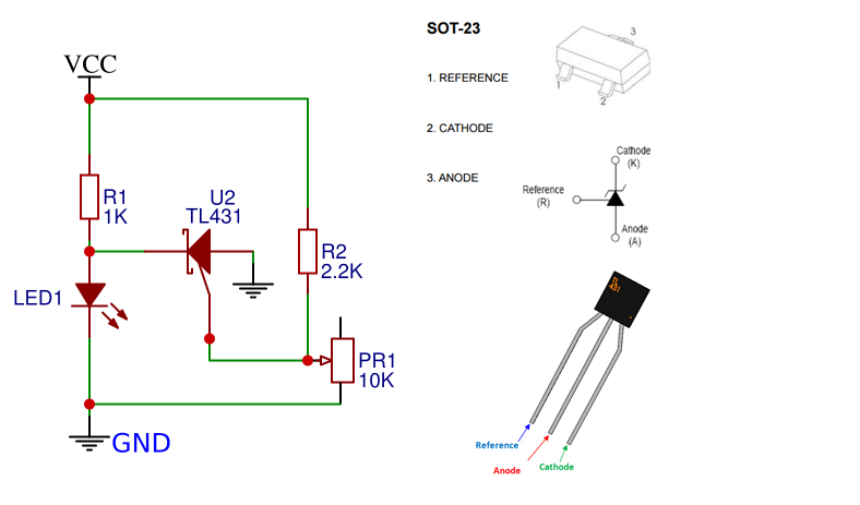 low battery indicator circuit