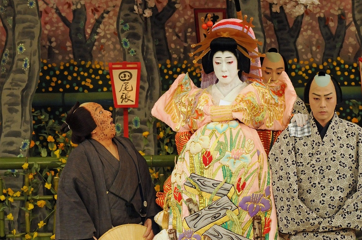 Японский театр сканворд. Театр Кабуки в Японии. Театр Кабуки в Японии в 17 веке. Японский театр Кабуки 17 век. Театр Кабуки древняя Япония.
