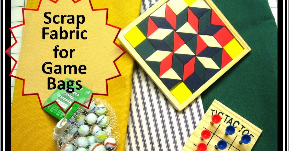 Simply Shoeboxes Heavy Duty Fabric Scraps Utilized for Game Bags for