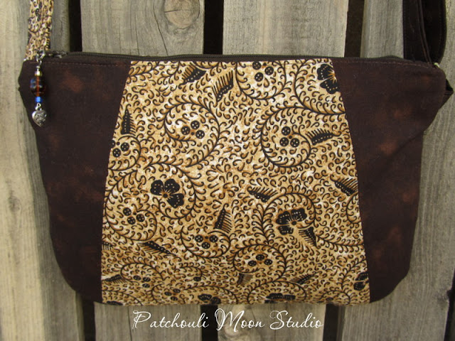 Patchouli Moon Studio~ Sunshine Wristlet as a Cross Body Bag