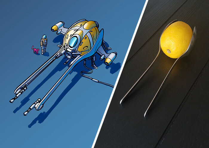 11 Incredible Artistic Transformations Of Everyday Objects Into Spaceship Designs