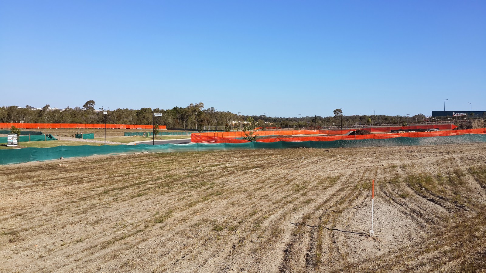 Be Close to Home: So excited!! Land cut started