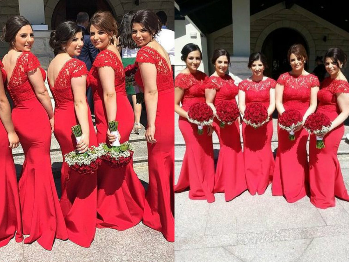 Red Wedding Dresses for Summer