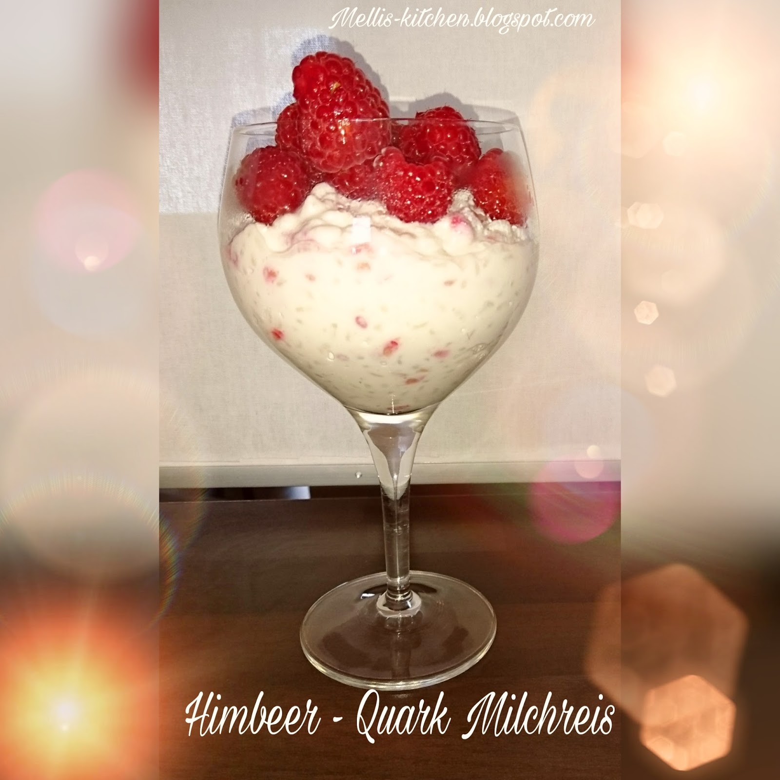 Melli's Kitchen - Lecker zum Erfolg: Himbeer- Quark Milchreis Melli's Kitchen - Lecker zum Erfolg: Himbeer- Quark Milchreis