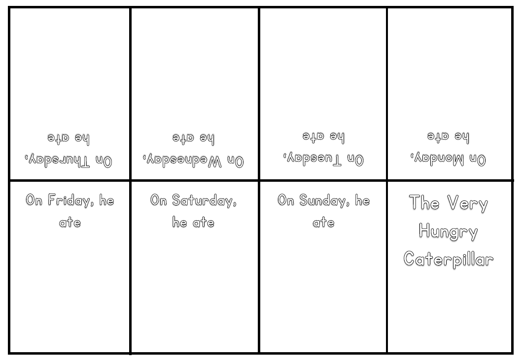 mini book template