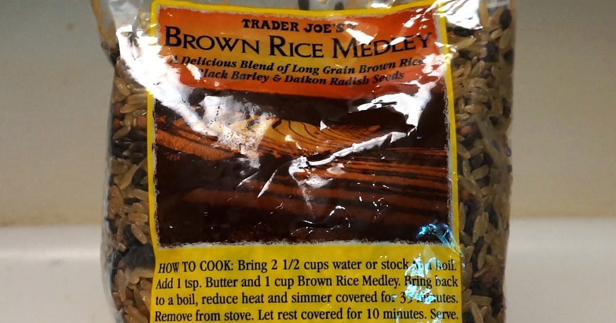Exploring Trader Joe's Trader Joe's Brown Rice Medley