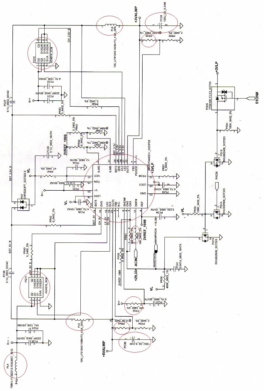 histar's Blogger HP 500 Laptop System Power Supply Diagram And Failure