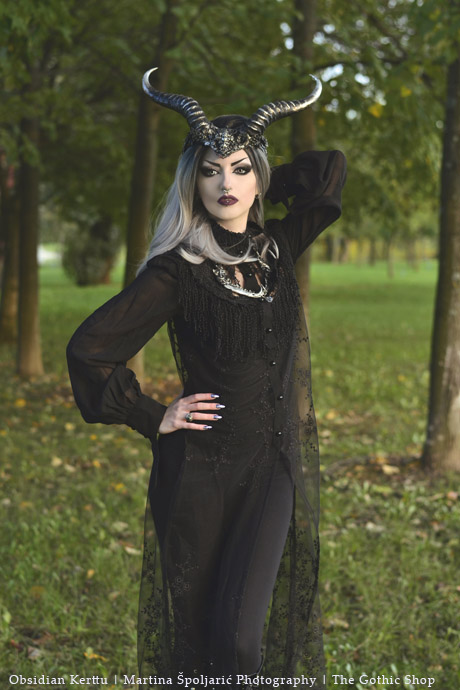 The Gothic Shop Blog: Mystic Shadows - Obsidian Kerttu