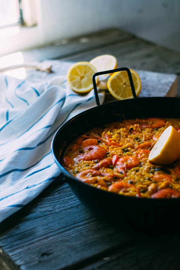 Receta paella fácil