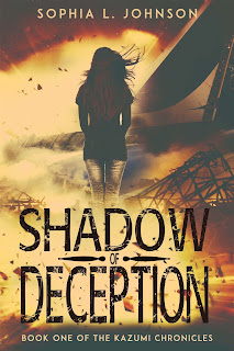 Shadow of Deception by Sophia L Johnson book cover