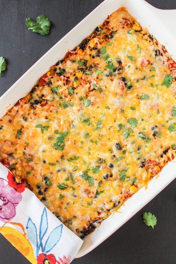 This scrumptious Mexican Chicken Tortilla Casserole is perfect for busy weeknights because it's simple and easy to prepare. Plus it's pure comfort food!