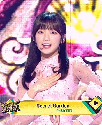 뮤직뱅크 상반기 결산 오마이걸 비밀정원.gif | 인스티즈