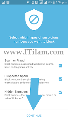 how to block texts on android
