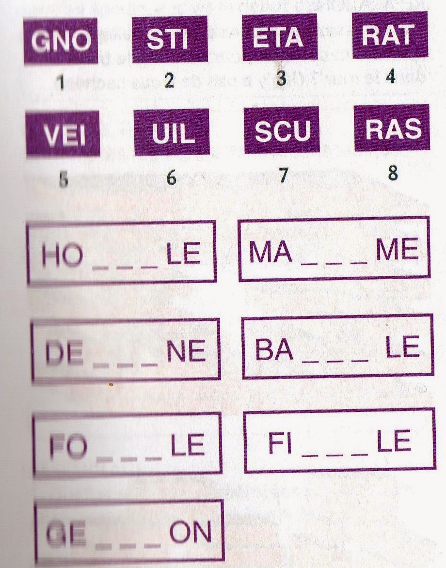 Quel Mot Peut On Former Avec Les Lettres Suivantes connaitreensamusant: septembre 2014