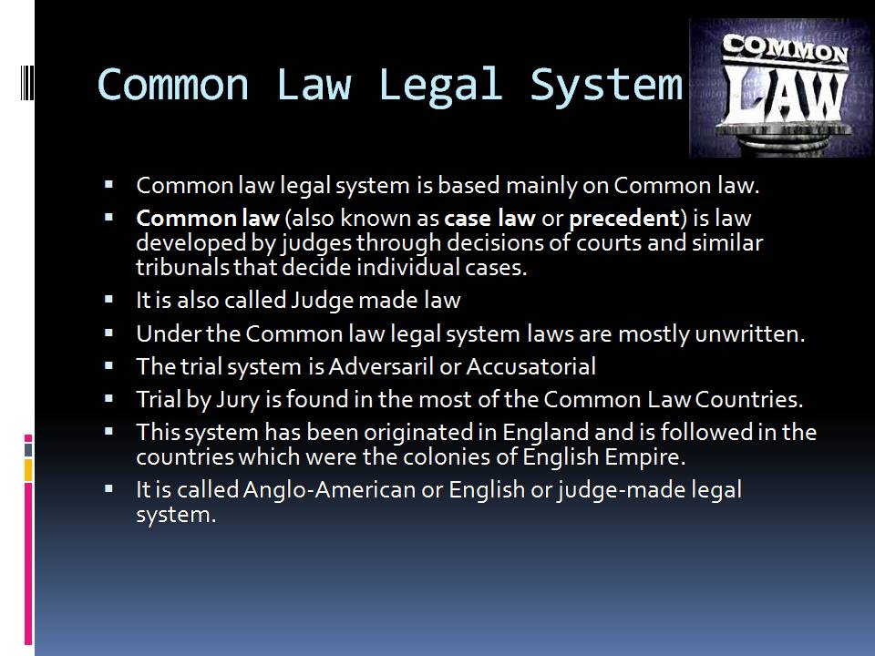 legal writing Classification of Legal System