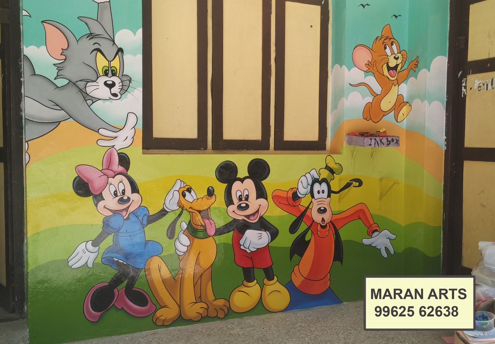 kids wall art play school kids wall painting maran arts9962562638