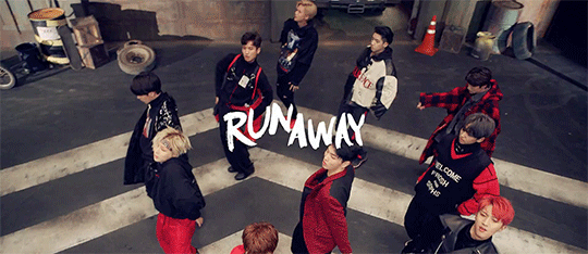 Резултат с изображение за pentagon runaway gif