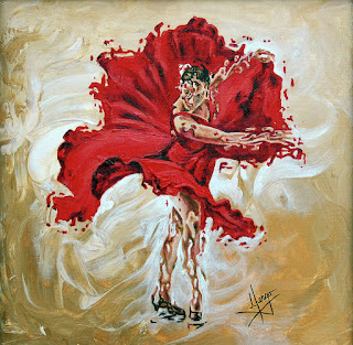 mujeres-vestidos-movimiento-colores pinturas-movimientos-colores