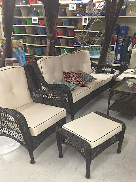 Tips and ideas for an affordable patio makeover that is perfect for lounging and entertaining in your backyard. The patio set that is featured is gorgeous! Tips and ideas for an affordable patio makeover that is perfect for lounging and entertaining in your backyard. The patio set that is featured is gorgeous!