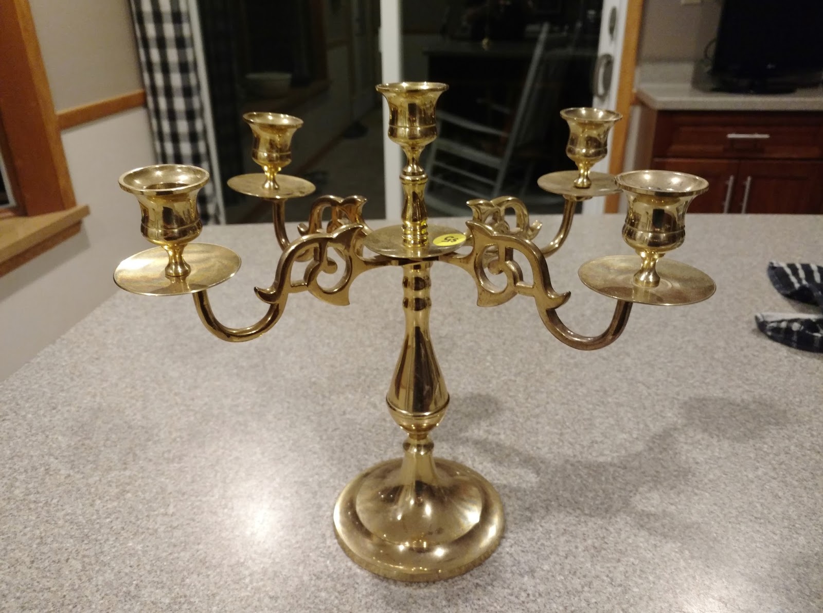Ohio Thoughts Halloween Candelabra