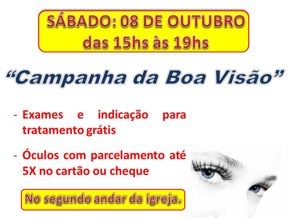 Você Se Considera Possuidor De Boa Visão