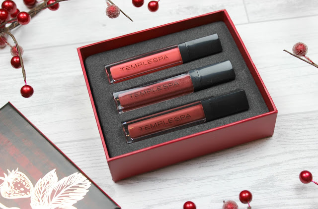Temple Spa Wonder-Full Plump & Shine Lip Trio A review of Temple Spa Wonder-Full Plump & Shine Lip Trio
