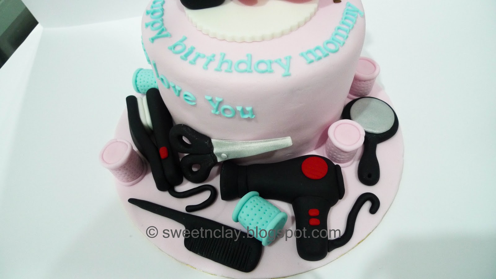 Sweet Clay A Cake For A Hair Stylist