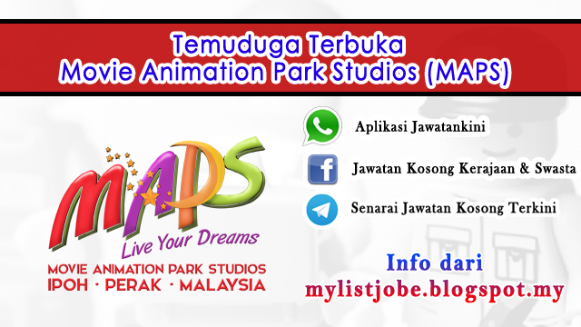 Jawatan Kosong di Movie Animation Park Studios (MAPS)