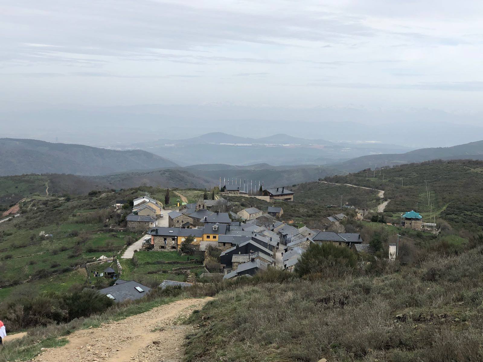 Descending into El Acebo, Spain. Photo: © Authentic Journeys. Descending into El Acebo, Spain. Photo: © Authentic Journeys.