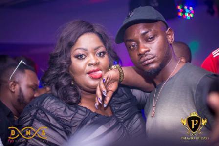 Eniola Badmus at her birthday Eniola Badmus and lefty