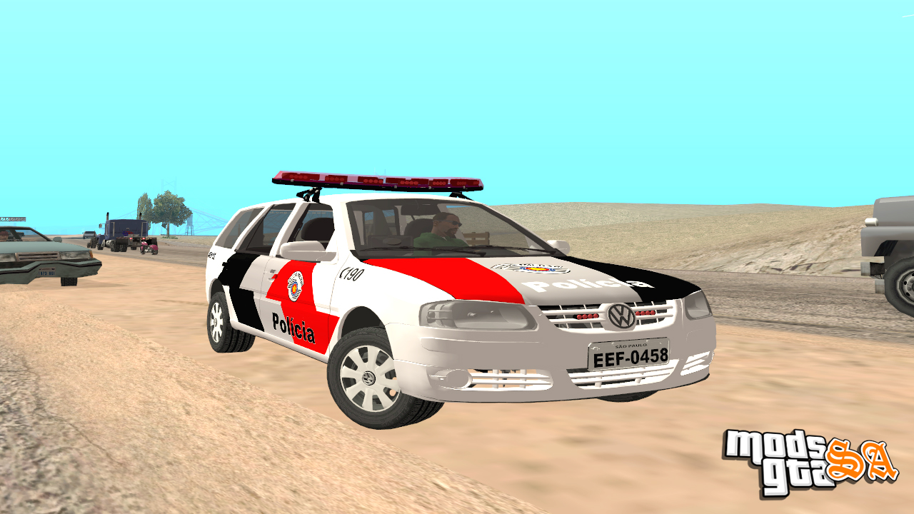 Volkswagen Parati PMESP - GTA SAN ANDREAS - SKIN - CARRO Volkswagen%20Parati%20PMESP_1