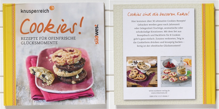 Rezension/Buchvorstellung knusperreich Cookies