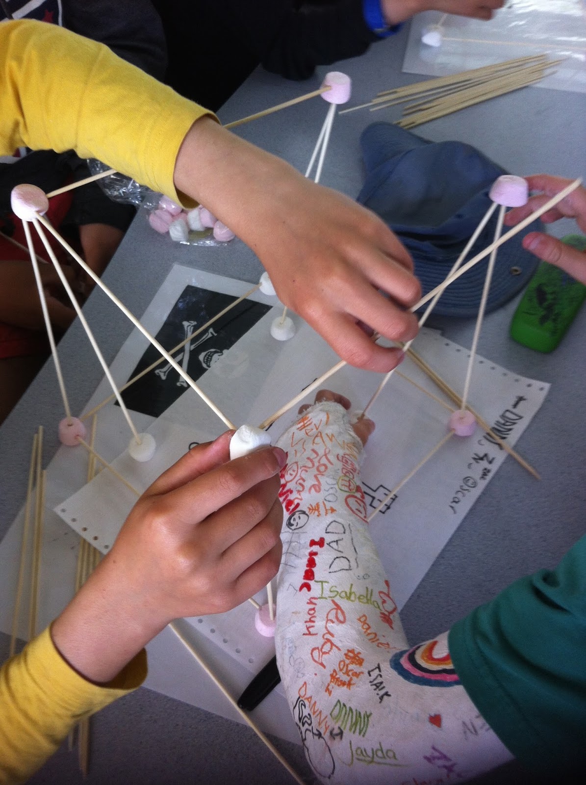 MATHS LIKE A PIRATE: Pirate Challenge 3: Create a Marshmallow Tower #mlap14