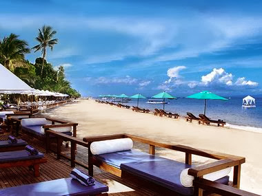  Location of Bali Sanur beach is located inward the eastern purpose of the metropolis of Denpasar Things to do in Bali and Indonesia Travel Map: Sanur Beach Bali