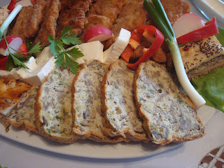 Chec cu ciuperci
