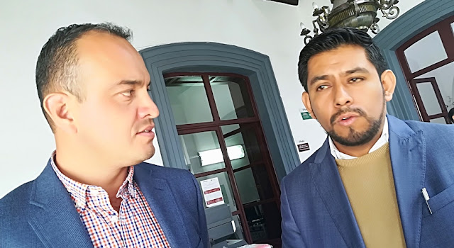 Edson Cortés y Roberto Esponda denunciarán anomalías del Ayuntamiento