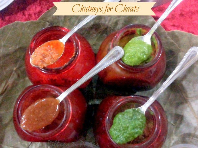 Chutneys for Chaat Ribbons to Pastas