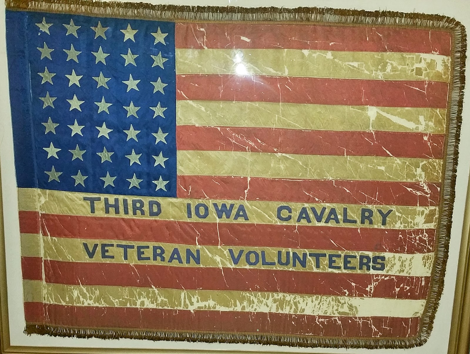 Image result for 3rd iowa cavalry battle flags