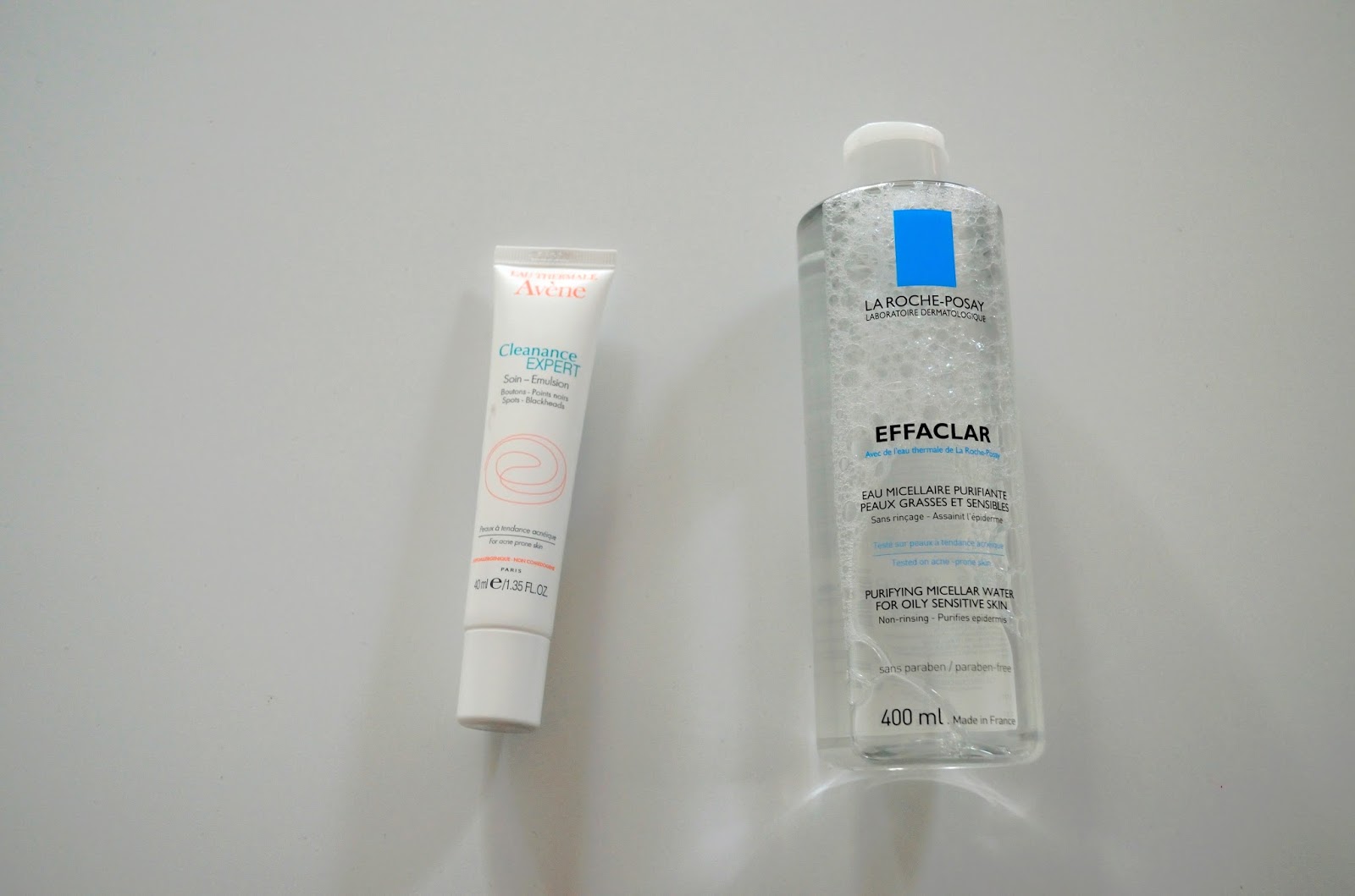 {Tests de produits} La Roche Posay et Avène.