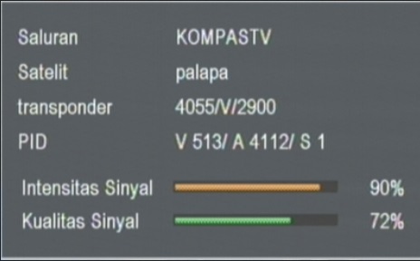 Frequensy Kompas TV Terbaru 2017