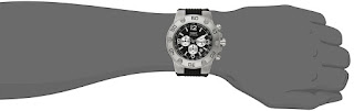 Invicta Men's 20270 Pro Diver Analog Display Japanese Quartz Stainless Steel Black Watch on wrist