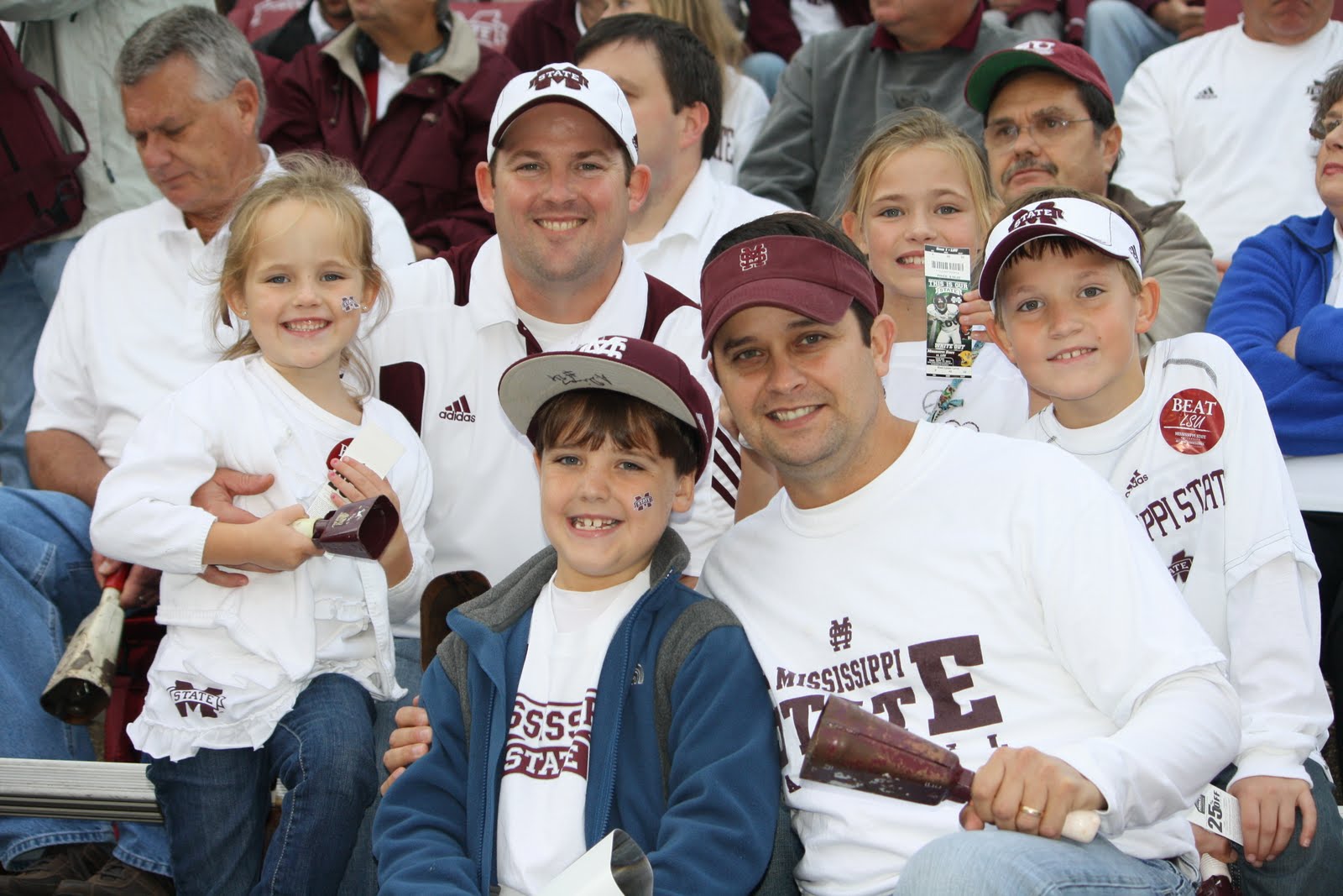 The Williamson Family MSU vs LSU 2011