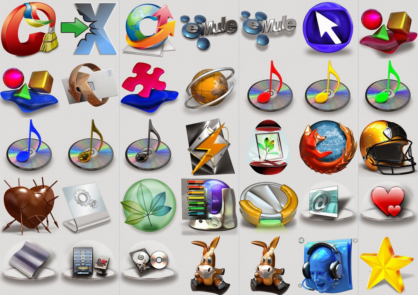 3d icons free download for windows 8