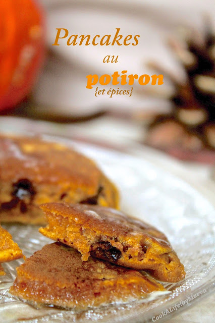 Pancake au potiron, épices d'automne (avec ou sans pépites de chocolat) • Cook A Life! by Maeva